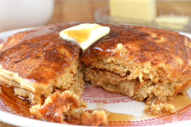 Panqueques de avena y trigo integral