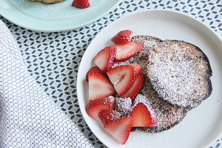Chocolate Coconut Pancakes