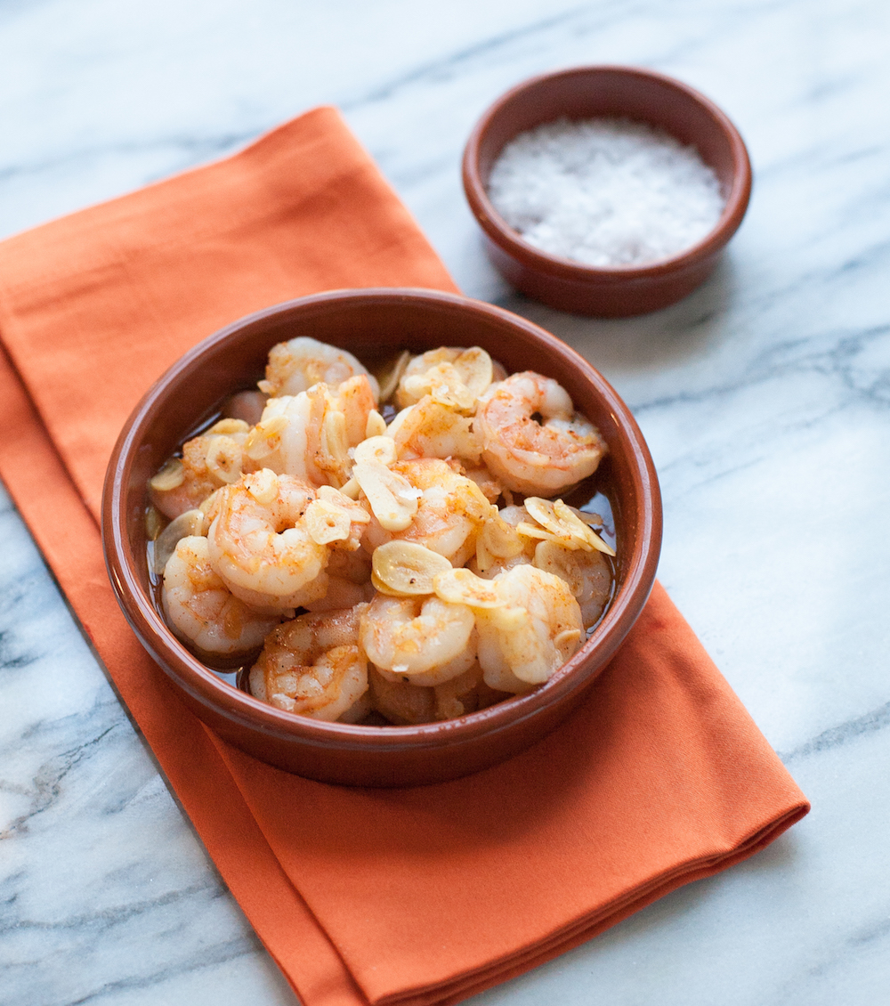 Gambas al Ajillo-Sizzling Ajo Camarones