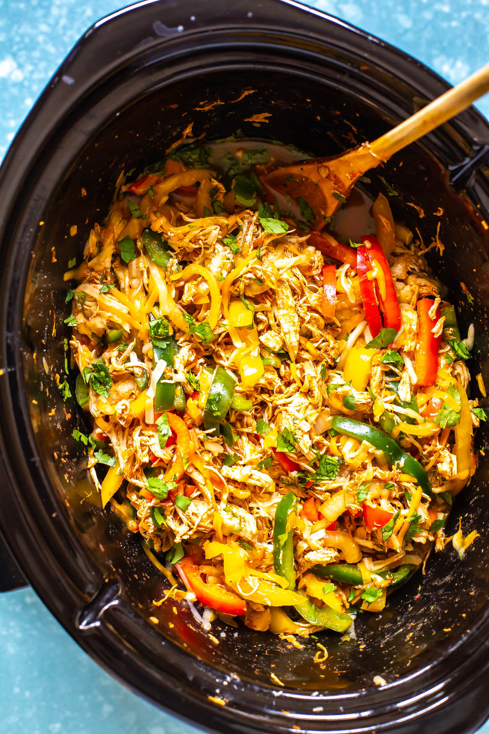 Fajitas De Pollo Crockpot