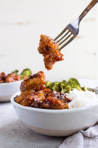 Muslos de pollo con ajo y miel