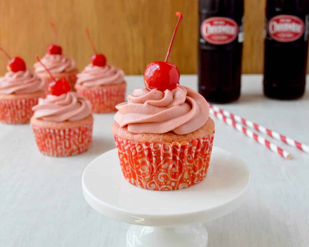 Cupcakes de Cheerwine