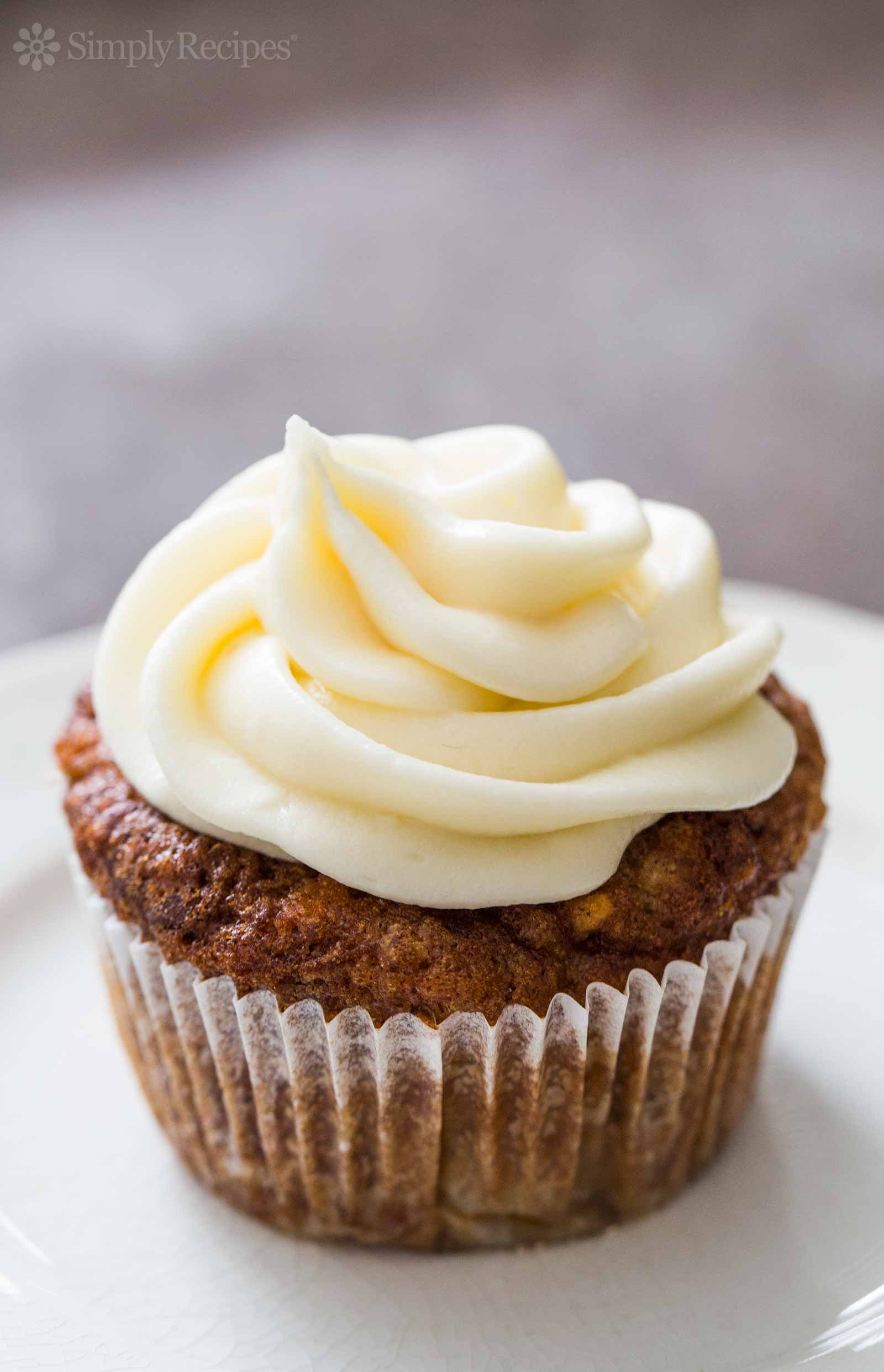 Cupcakes aux pommes et aux carottes