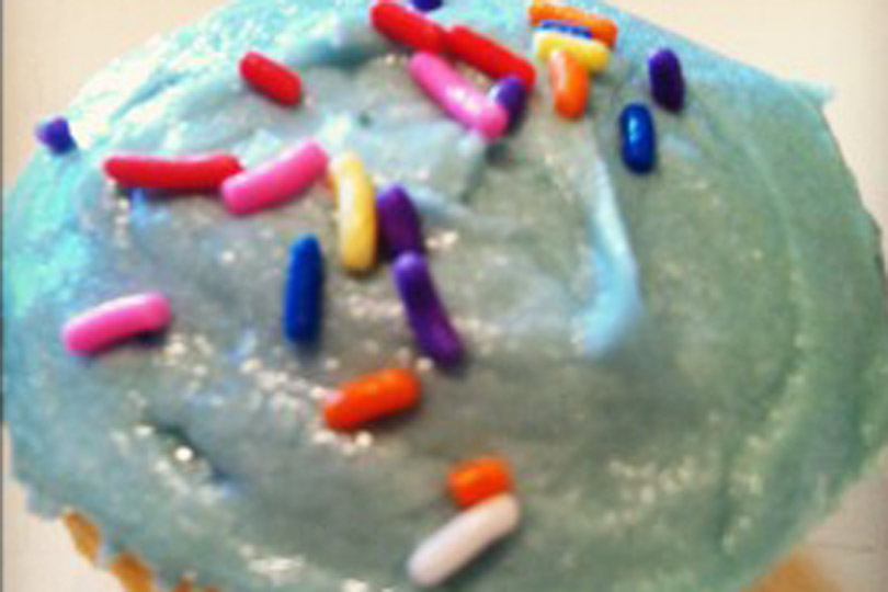 Cupcakes de vainilla sin gluten