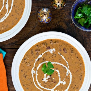 Dal Makhani (Lentejas Cremosas Negras)