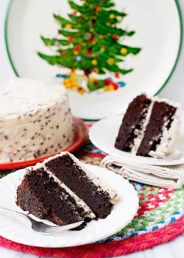 Pastel de chocolate con glaseado de Kahlua #foodstylingchallenge