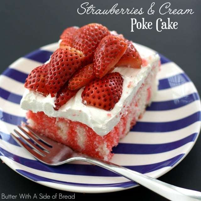 FRESAS Y PASTEL CREMA POKE