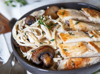 Compromiso de pasta de pollo