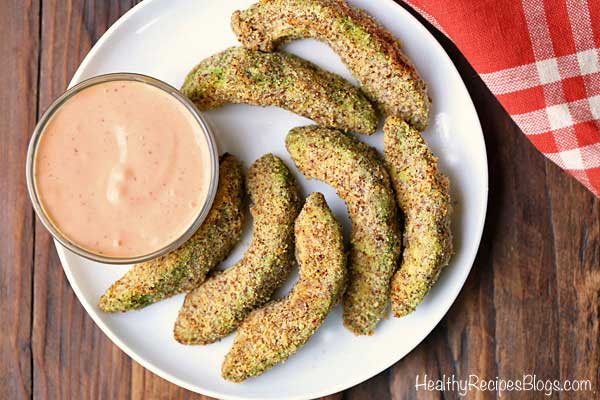 Papas fritas de aguacate