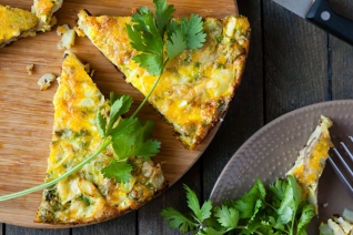 Frittata De Verduras De Brunch De Primavera