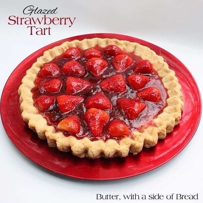 TARTA DE FRESA ESMALTADA