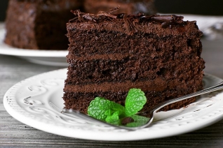 Pastel de chocolate favorito