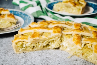 Pastel de repollo ruso