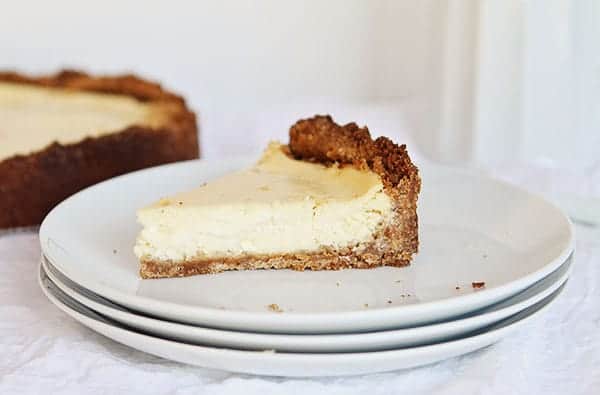 Tarta de queso con doble corteza