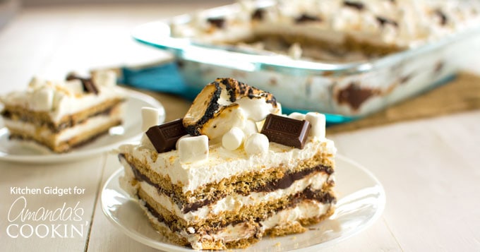 Pastel de hielo S’mores