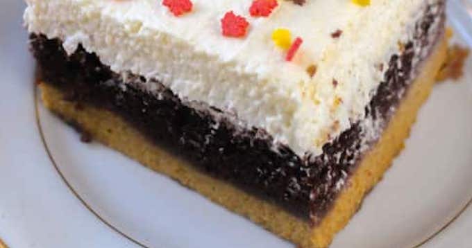 Pastel mágico de calabaza y chocolate