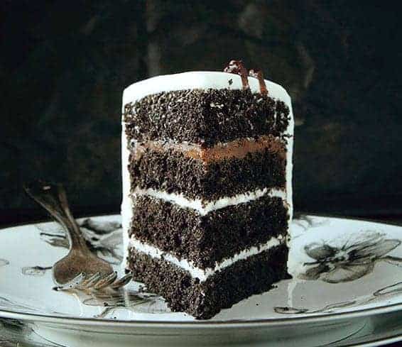 Pastel De Terciopelo Negro