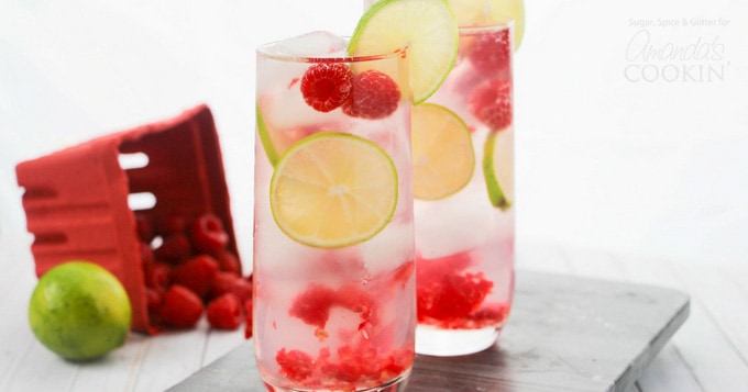 Raspberry Gin Rickey