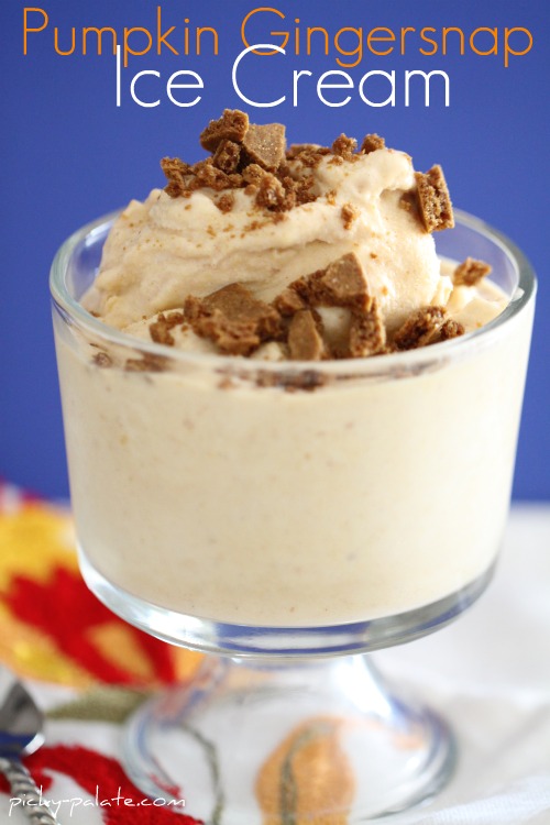 Glace au gingembre et Ă la citrouille -