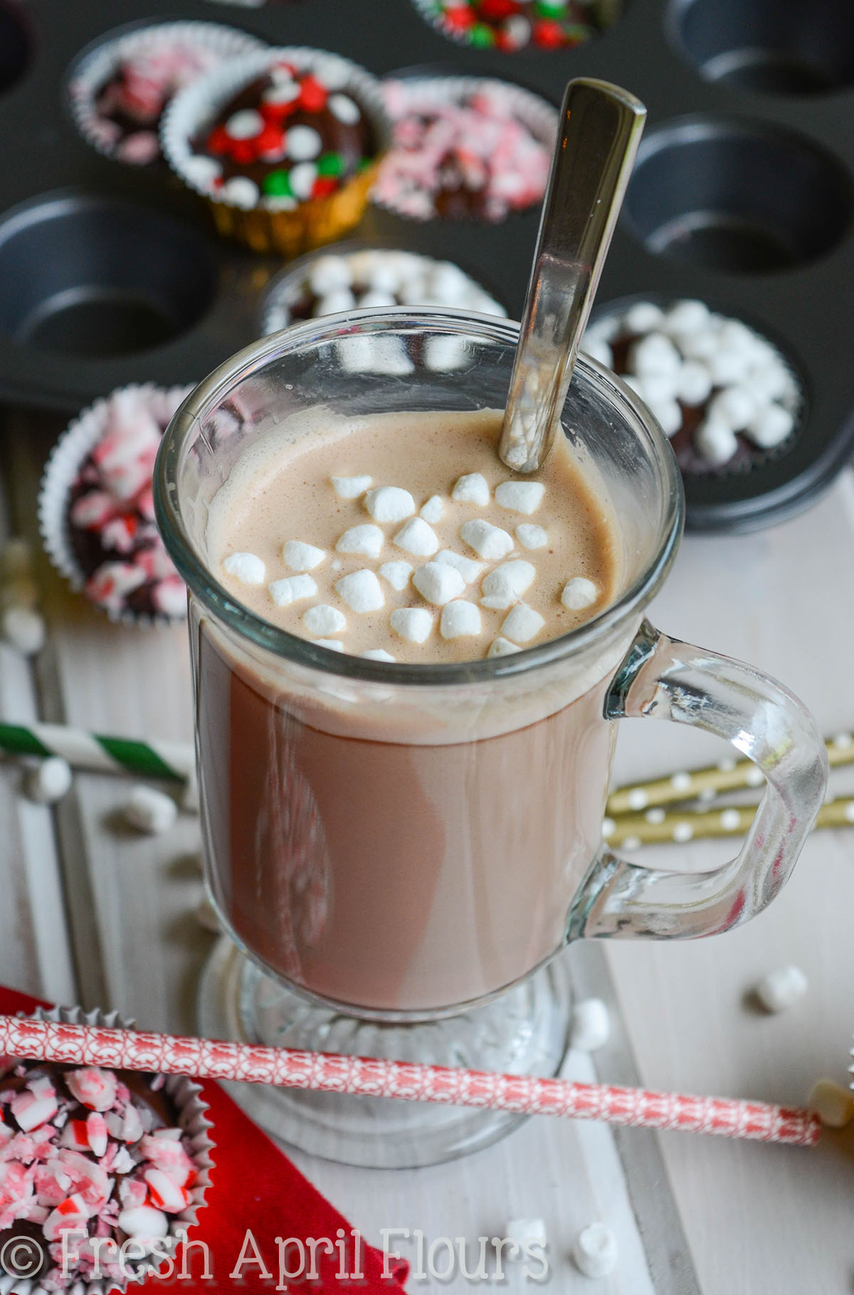 Vainas de chocolate caliente