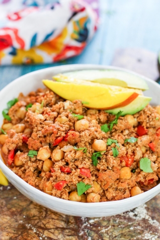 Picadillo De Mango Saludabl