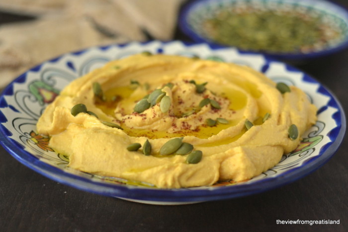 Humus de calabaza