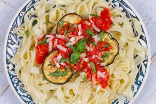 Clásicamente italiano: Nápoles Berenjena Parmesano