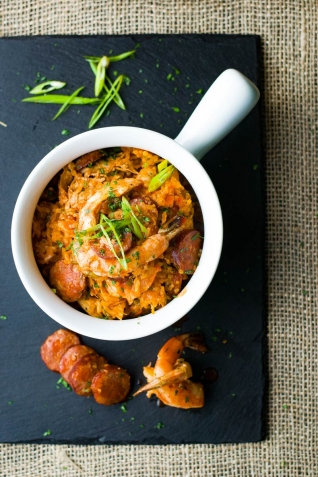 Jambalaya criolla auténtica