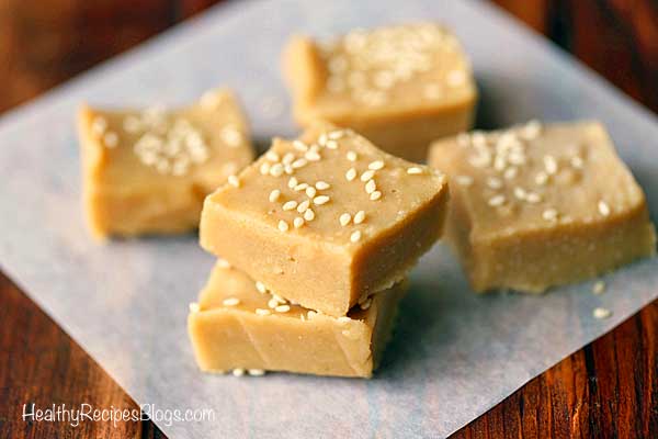 Keto Tahini Fudge