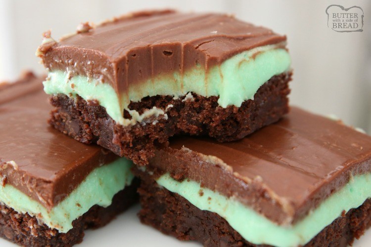 LOS MEJORES BROWNIES DE MENTA