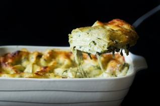 Lasaña De Pesto Cremoso