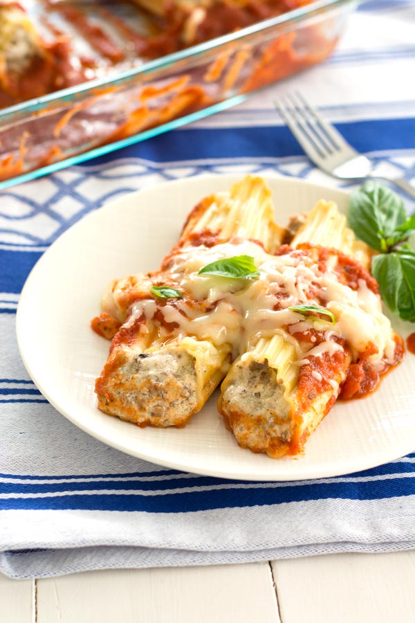 &iexcl;F&aacute;cil receta de manicotti de carne y queso que toda la familia pedir&aacute; una y otra vez!