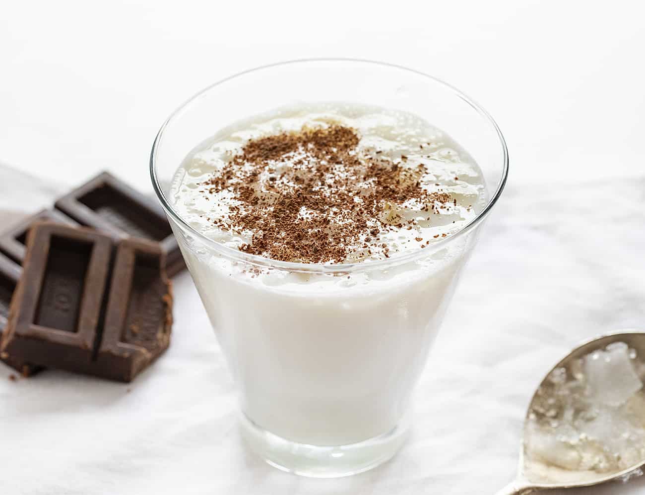 Martini de chocolate blanco