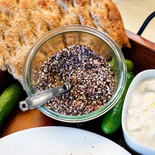 Zaatar libanesa mezcla de especias