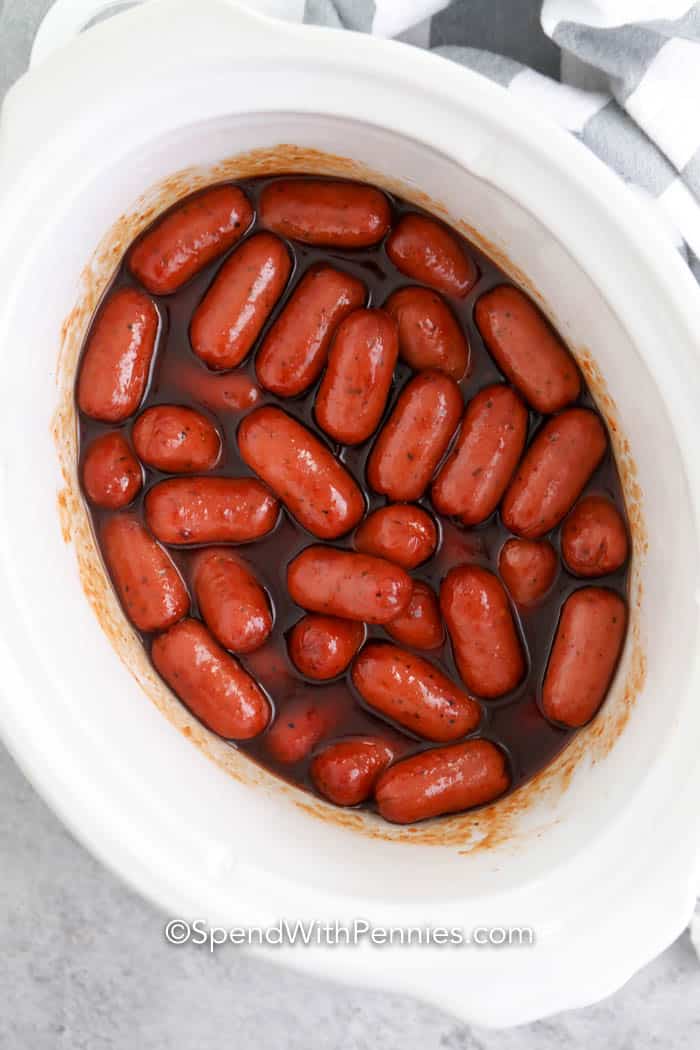 Olla de cocción lenta Little Smokies