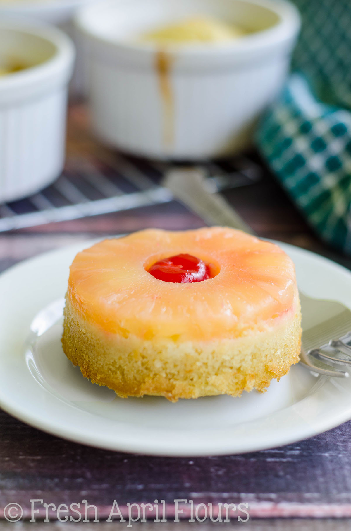 Tortas al revés mini piña