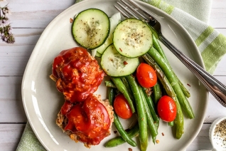 Muffin Tin Mini Turkey Meatloaves: Comida Confort Perfecta