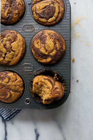 Muffins De Calabaza Y Nutella