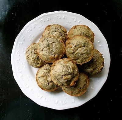 Muffins de vainilla y calabacĂn