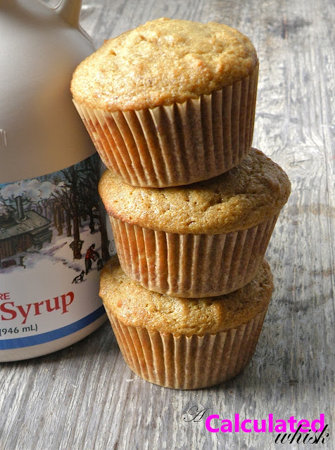 Muffins au beurre d'érable brun (Paléo, sans gluten)