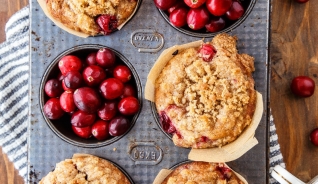 Muffins au gâteau à la crème sure