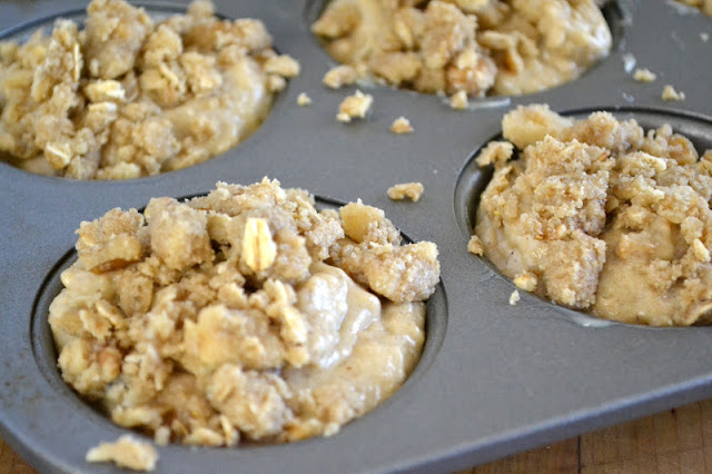 Muffins de pl&aacute;tano y especias