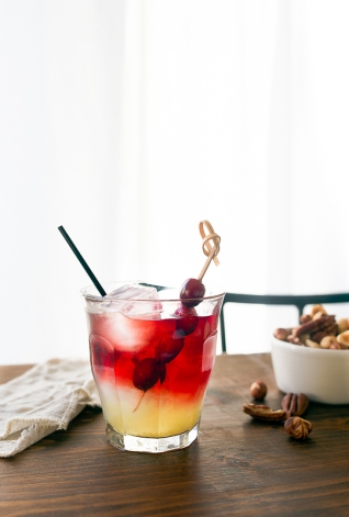 New York Sour (Cóctel De Whisky De Vino Tinto)