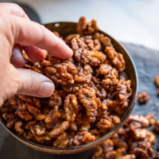 Ahumadas, nueces picantes