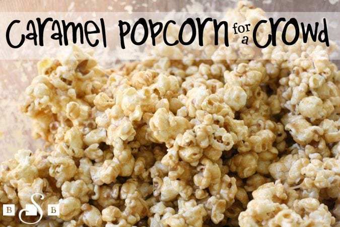 PALOMITAS DE CARAMELO para una MULTITUD