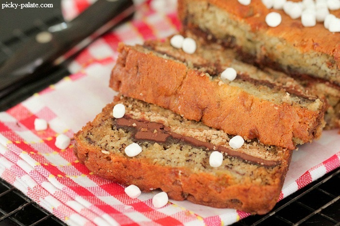 Pan de plátano S'mores - Paladar exigente