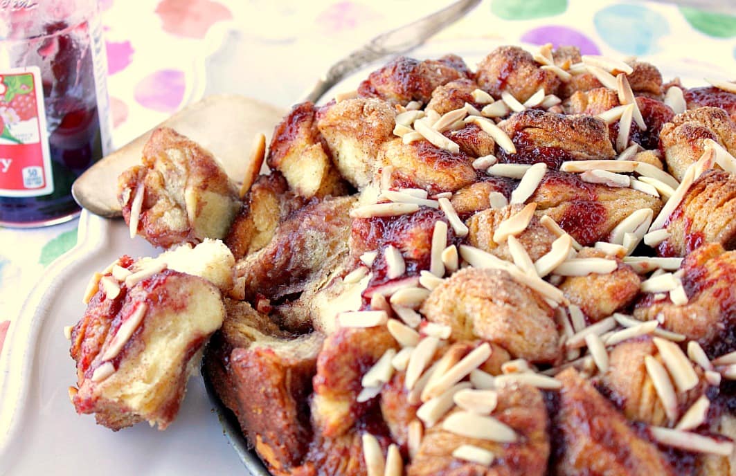Easy Raspberry Spice Monkey Bread Recipe