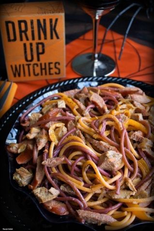 Spooky Spicy Habanero Pasta
