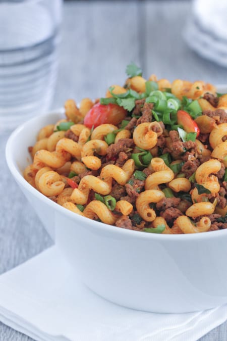 Pasta de Taco de Ternera para la Semana de la Semana