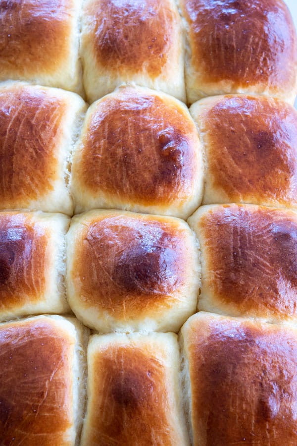 Rollos de pan hawaiano - ¡receta fácil sin mezclador!